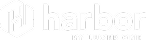 Harbor by Luxer One logo in white